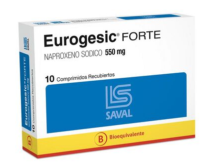 EUROGESIC 550 MG X 10 COMP (NAPROXENO)