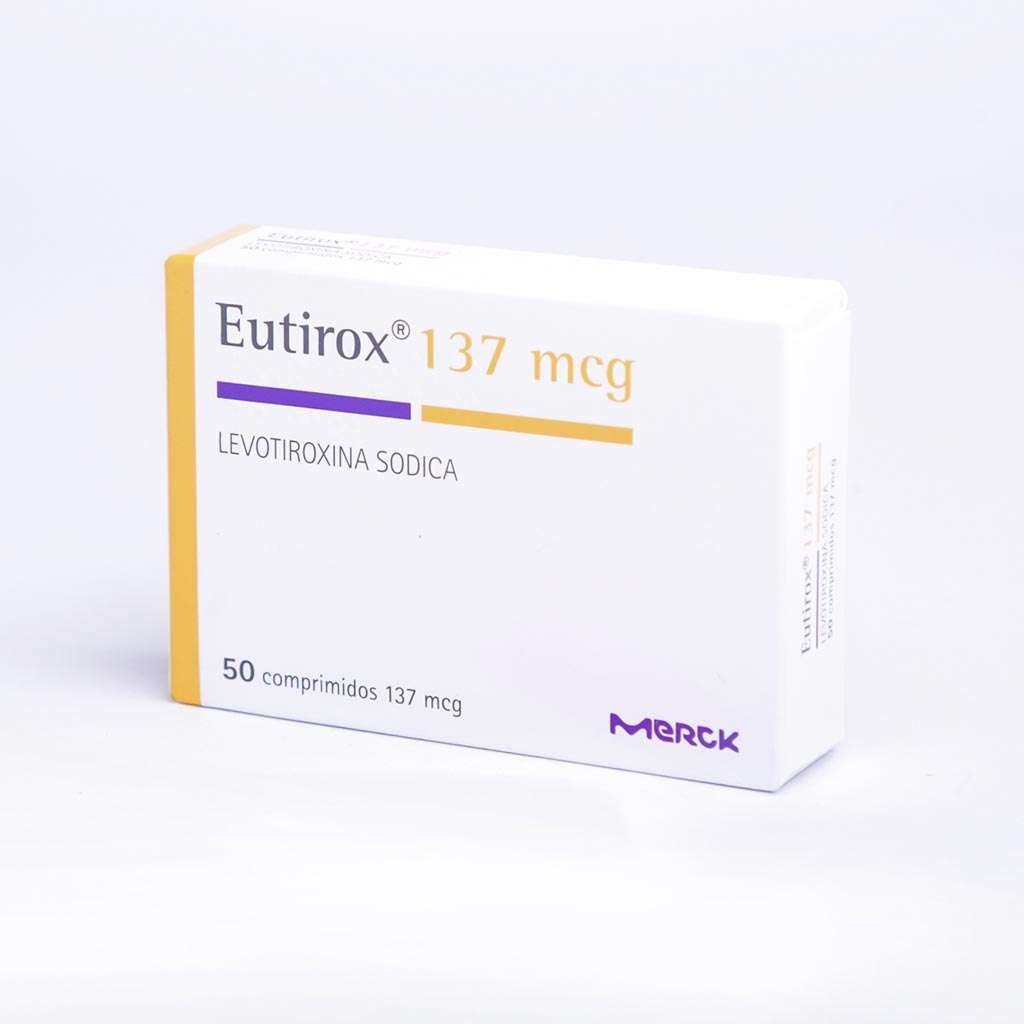 EUTIROX 137 MCG X 50 COMP (LEVOTIROXINA)