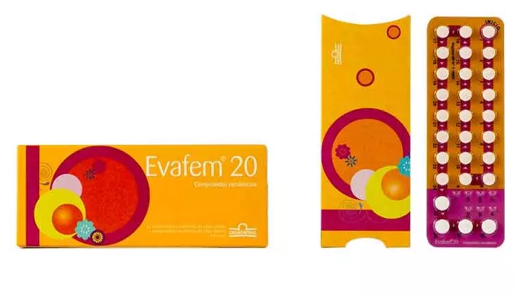 EVAFEM-20 X 28 COMP (CLORMADINONA//ETINILESTRADIOL) (HORM)