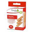 FAMILY SET PARCHE CURITA CLASICO PIEL X 20 UNID