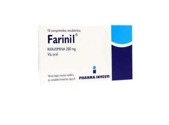 FARINIL 200 MG X 10 COMP (RIFAXIMINA)  ***