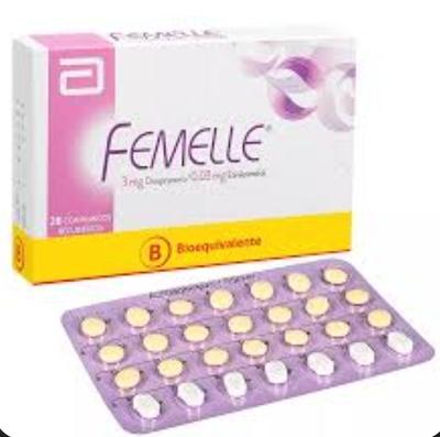 FEMELLE X 28 COMP (DROSPIRENONA/ETINILESTRADIOL) (RS:30) (SM:50)(HORM)