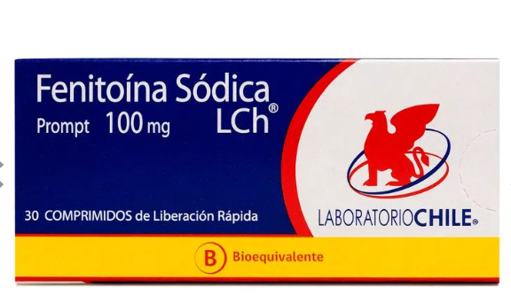 FENITOINA PROMPT LIB RAPID 100 MG X 30 COMP (GENER) (PTM)
