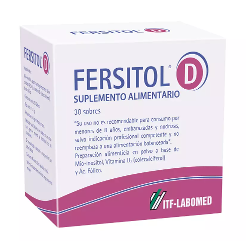 FERSITOL-D POLVO X 30 SOBRES (INOSITOL/ACIDO FOLICO/VIT D3)