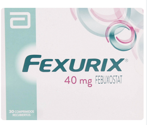 FEXURIX 40 MG X 30 COMP REC (FEBUXOSTAT)