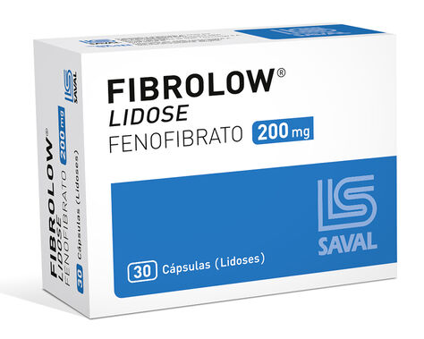 FIBROLOW LIDOSE 200 MG X 30 CAPS (FENOFIBRATO)