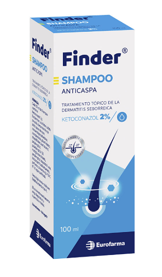 FINDER SHAMPOO 2 % X 100 ML (KETOCONAZOL)