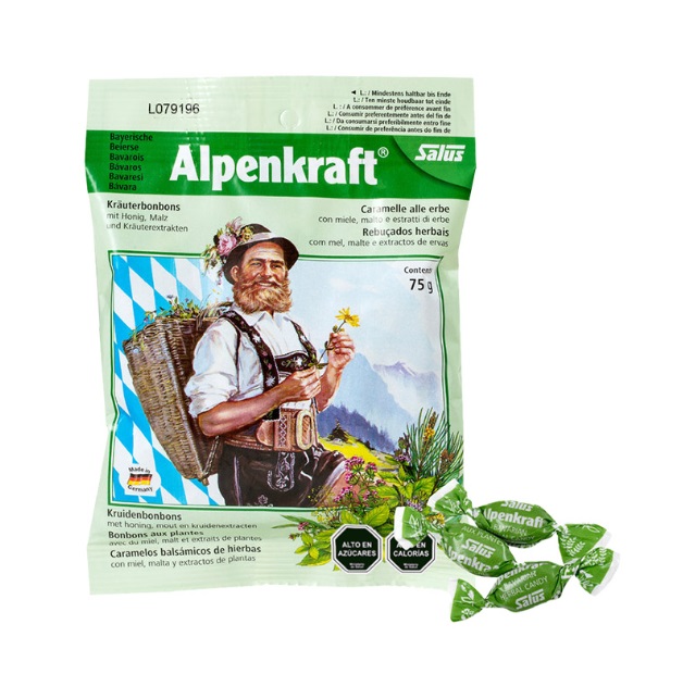 FLORADIX ALPENKRAFT CARAMELOS HERBALES X 19 UNID X 75 GR
