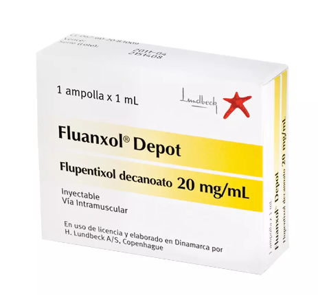 FLUANXOL DEPOT 20 MG/ML X 1 AMPOLLA (FLUPENTIXOL)