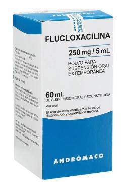 FLUCLOXACILINA 250 MG/5ML ANDR X 60 ML (GENER) (PTM)