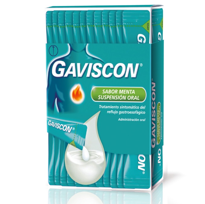 GAVISCON MENTA SACHET X 12 UN