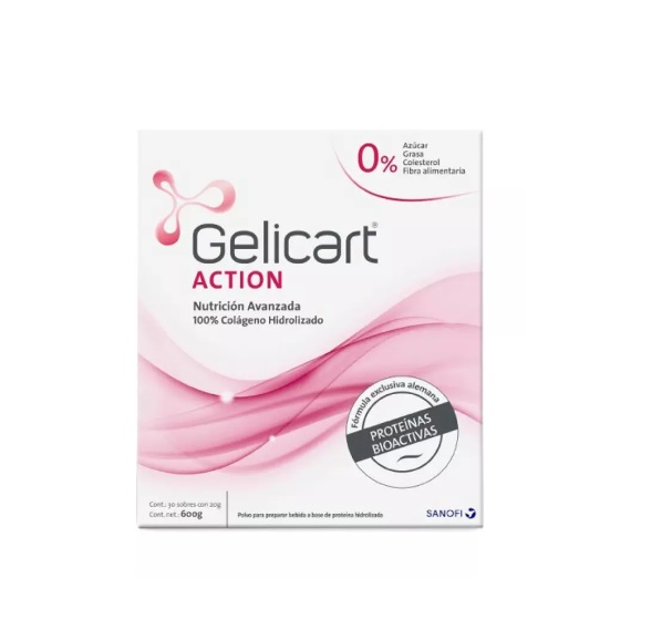 GELICART ACTION POLVO SOBRE 20 G X 30 SOBRES (COLAGENO HIDROL)
