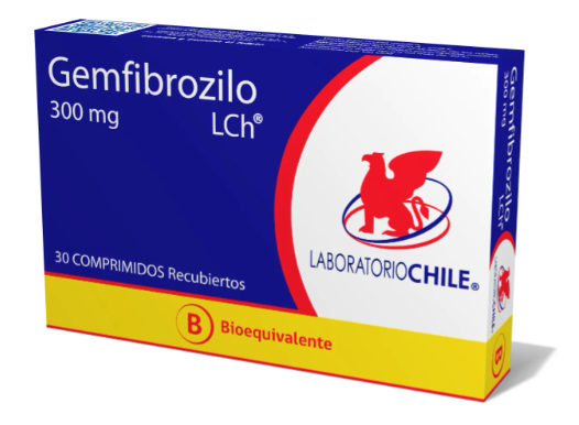 GEMFIBROZILO 300 MG LCH X 30 COMP (GENER) (PTM)