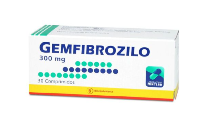 GEMFIBROZILO 300 MG MINTLAB X 30 COMP (GENER) (PTM)