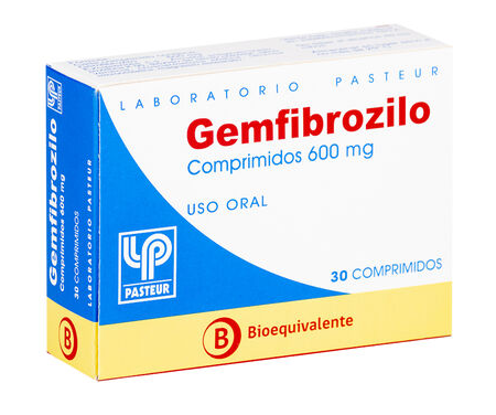 GEMFIBROZILO 600 MG PASTEUR X 30 COMP (GENER)
