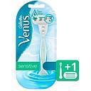 GILLETTE PRESTOBARBA VENUS MAQUINA + REPUESTO SENSIBLE