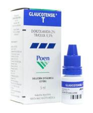 GLAUCOTENSIL-T SOLUCION OFTALMICA X 5 ML (DORZOLAMIDA/TIMOLOL)