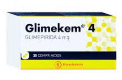 GLIMEKEM 4 MG X 30 COMP (GLIMEPIRIDA SIMIL GLEMAZ)