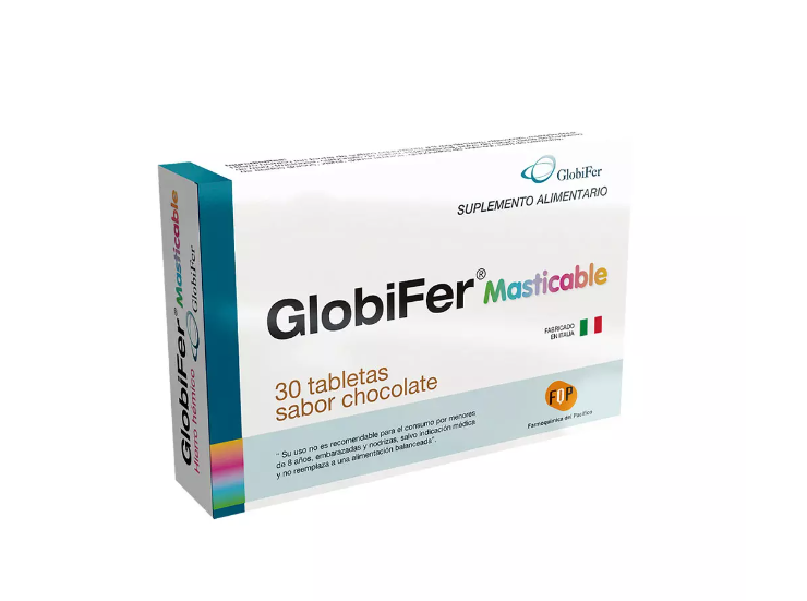 GLOBIFER MASTICABLE X 30 COMP (HIERRO HEMICO)