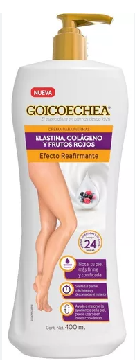 GOICOECHEA CREMA ELAST, COLAG F. ROJOS REAFIRMANTE X 400 ML