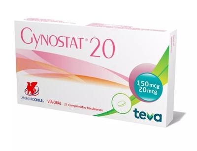 GYNOSTAT 20 X 21 COMP (DESOGESTREL/ETINILESTRADIOL) (HORM)***