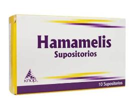 HAMAMELIS SUPOSITORIOS KNOP X 10 UNI (HAMAMELIS/CASTAÑO)