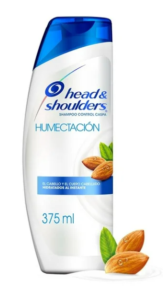 HEAD & SHOULDERS SHAMPOO HUMECTACION (MOIST) 375 ML