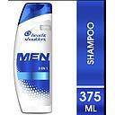 HEAD & SHOULDERS SHAMPOO MEN 3 EN 1 X 375 ML