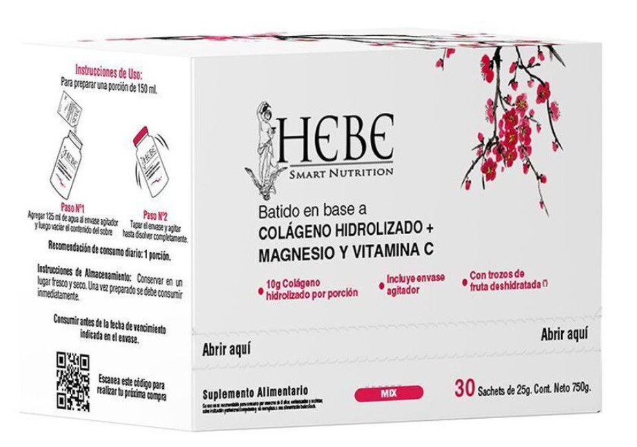 HEBE COLAGENO+MAGNESIO+VIT C X 30 SOBRES SURTIDO