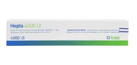 HEPTA 4000 UI X 1 JER. PRELLENADA (ERITERITROPOYETINA)(REFR:REQUIERE CADENA DE FRIO)