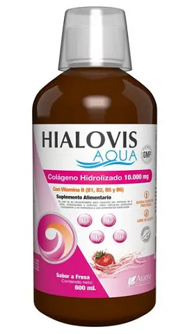 HIALOVIS AQUA X 600 ML (COLAG HIDROL+ VIT B1-VIT B2-VIT B5-VIT B6)