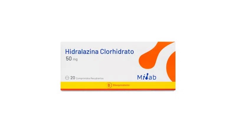 HIDRALAZINA 50 MG MINTLAB X 20 COMP (GENER) (PTM)