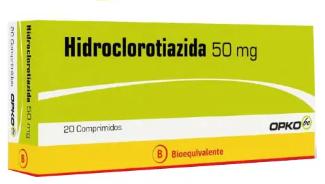 HIDROCLOROTIAZIDA 50 MG OPKO X 20 COMP (GENER) (PTM)