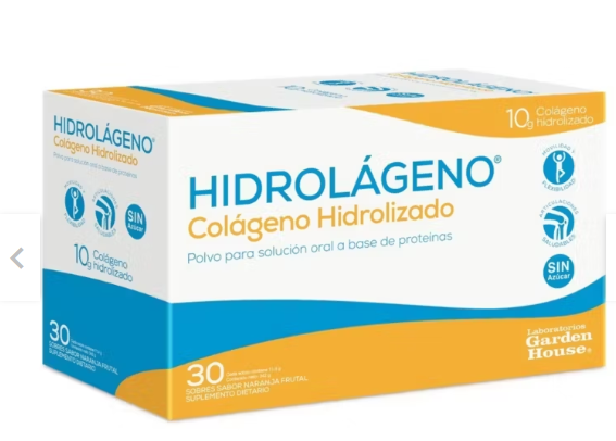 HIDROLAGENO NARANJA 10 GR X 30 SOBRES (COLAGENO)