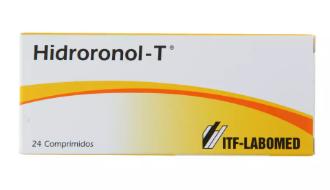 HIDRORONOL-T X 24 COMP (HIDROCLOROTIAZIDA/TRIAMTERENO)
