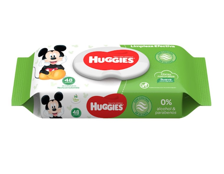 HUGGIES TOALLITAS HUMEDAS ACT. FRESH X 48 UNID