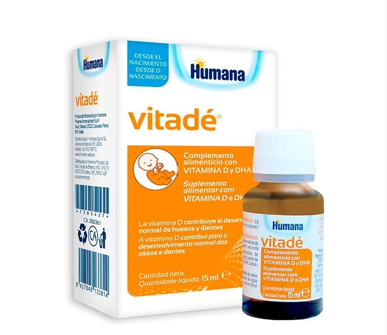 HUMANA VITADE 15 ML (VITAMINA D + DHA)