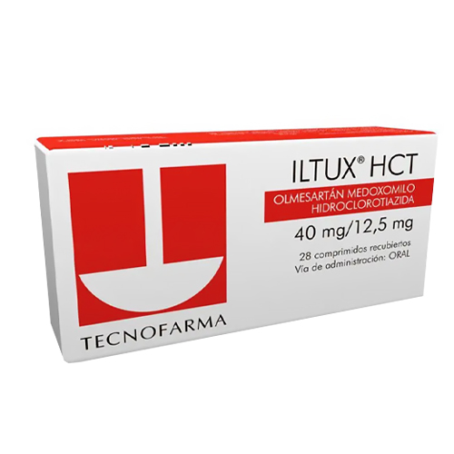 ILTUX HCT 40 /12,5 X 28 COMP (OLMESARTAN/HIDROCLOROTIAZIDA)