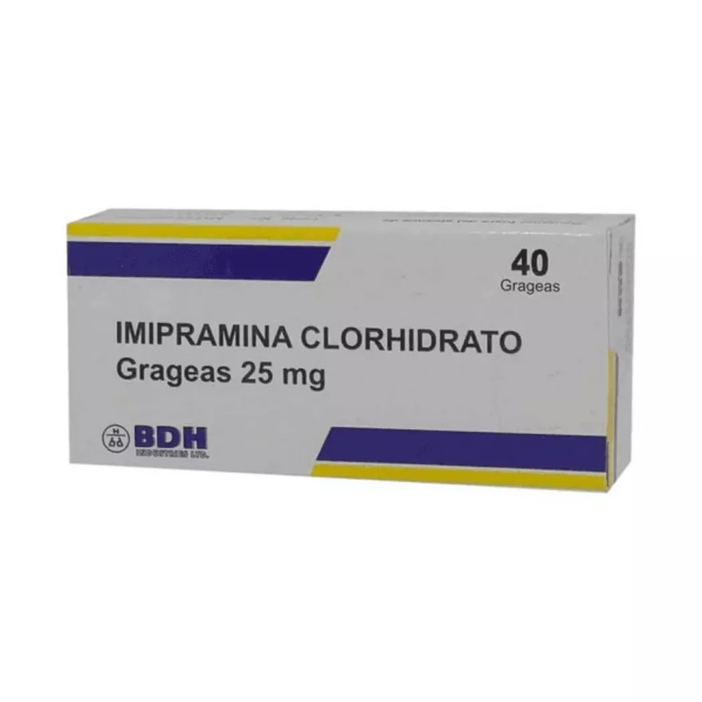 IMIPRAMINA 25 MG BPH X 40 COMP (GENER) (PTM)