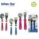 INFANTEC JUEGO DE CUBIERTOS METALICOS BIP1457