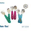 INFANTEC JUEGO DE CUBIERTOS METALICOS BIP2049***