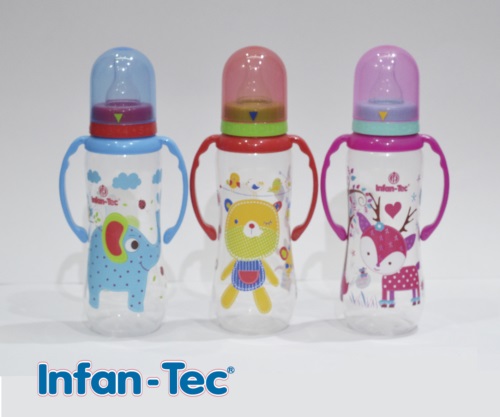 INFANTEC MAMADERA CON ASAS BOCA ANCHA 420 ML BIP1294