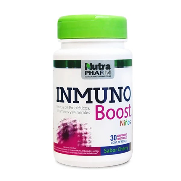 INMUNO BOOST NIÑOS X 30 COMP MASTICABLES NUTRAPHARM