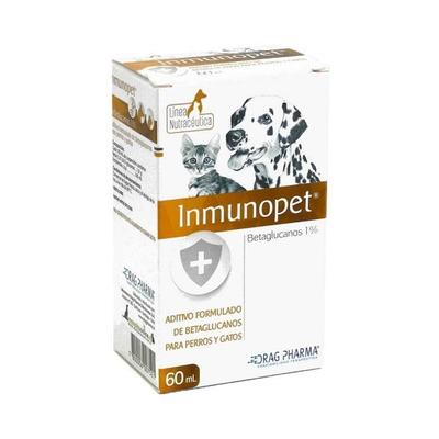 INMUNOPET SUSPENSION ORAL X 60 ML (BETAGLUCANOS 1%) (VET)