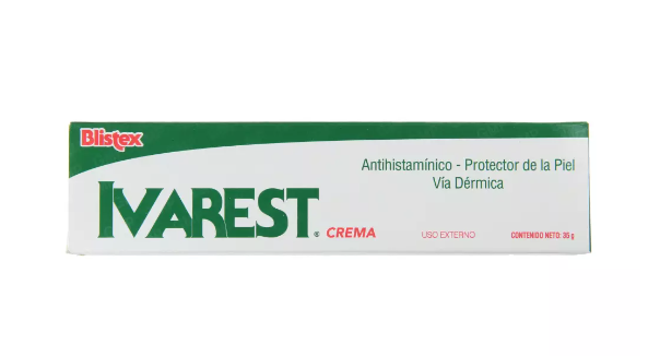IVAREST CREMA X 35 GR (DIFENHIDRAMINA/CALAMINA)