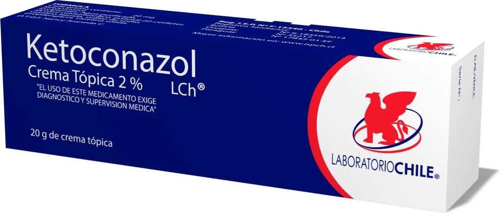 KETOCONAZOL 2% CREMA LCH X 20 GR (PTM) (GENER)