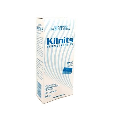 KILNITS SHAMPOO 1 % PEDICULICIDA X 60 ML (PERMETRINA)***