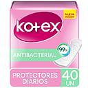 KOTEX PROTECTOR DIARIO NORMAL ANTIBACTERIAL X 40 UNID
