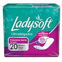 LADYSOFT PROTECTOR DIARIO ULTRADELGADOS SUAVE X  20 UNID