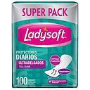 LADYSOFT PROTECTOR DIARIO ULTRADELGADOS SUAVE X 100 UNID